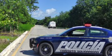 Muere motociclista tras impactarse contra camión de volteo en Playa del Carmen