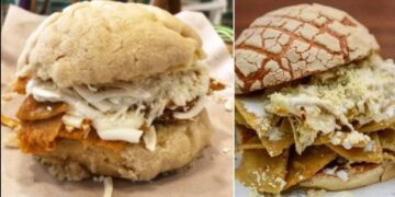 La concha de chilaquiles, el "nuevo manjar" de la CDMX