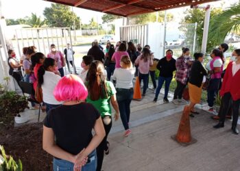 Por falta de pago, personal del CENDI realiza paro laboral en Chetumal