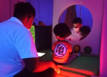 Centro de Estimulación Sensorial de Solidaridad ofrece atención a niños y niñas