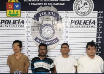 Frustran robo a gasera en Playa del Carmen