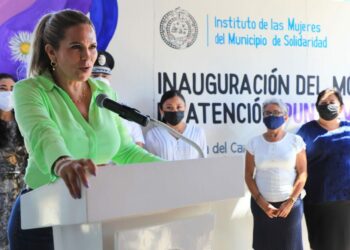 Inauguran primer “Punto Violeta” en Solidaridad