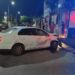 Patrulla de la Guardia Nacional choca contra carro en Playa del Carmen