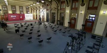 Por sismo, suspende Mañanera de AMLO