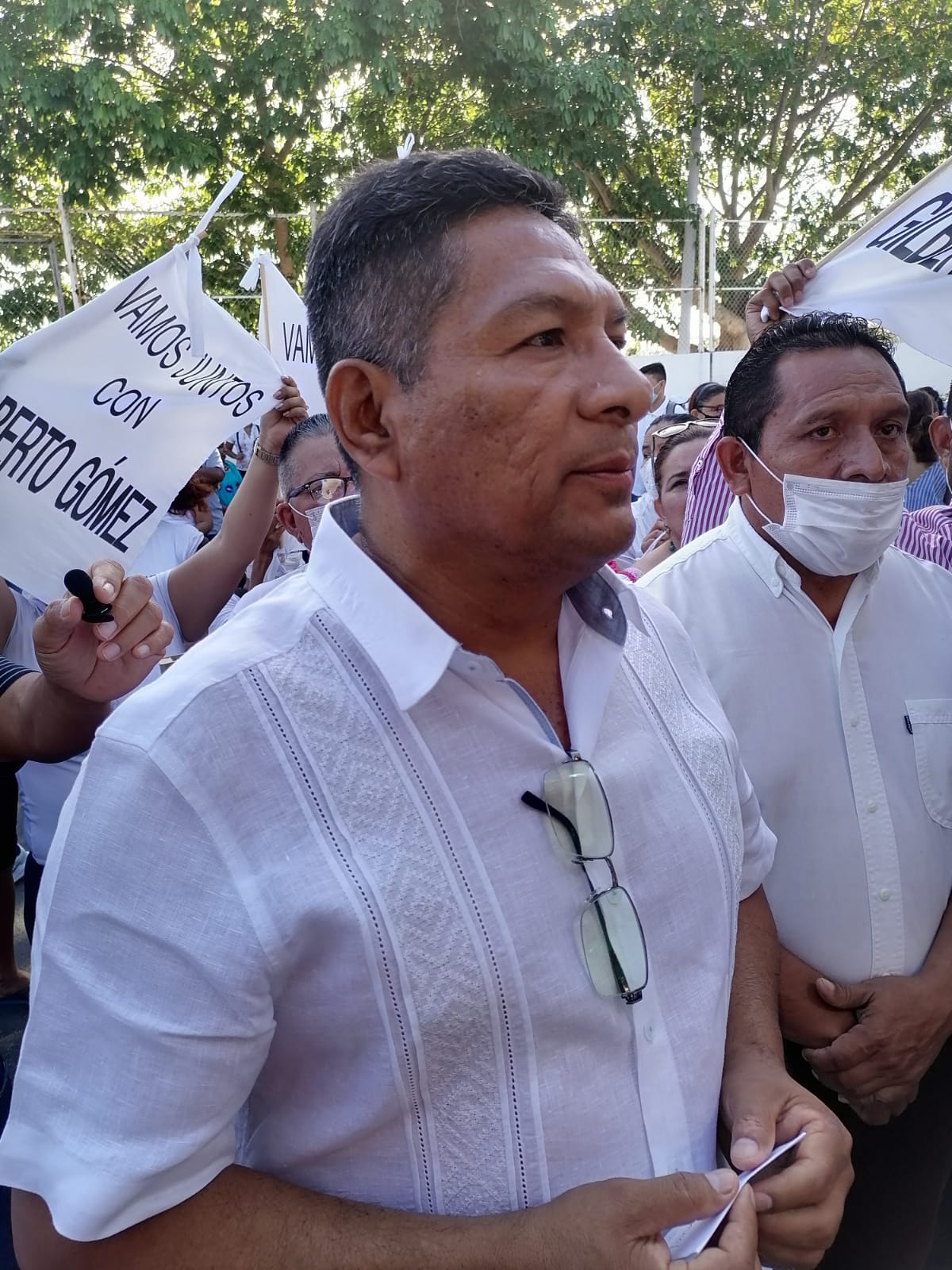 Promete candidato a alcalde de Puerto Aventuras reducir rezago en salud, educación y seguridad