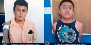 Tras persecución, aseguran a responsables de balear vivienda en la Gonzalo Guerrero