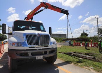 Inician trabajos de rehabilitación en carretera federal