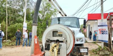 Pondrán fin a rebosamiento de línea de drenaje