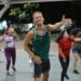 Se reactivan solidarenses con baile fitness