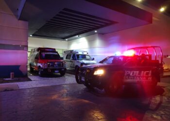 Dan de alta a policía que fue herido de bala en la pierna en Solidaridad