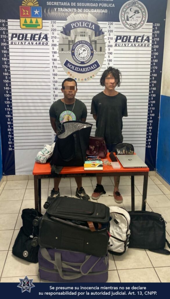 Roban a casa habitaciones y los capturan en Playa del Carmen