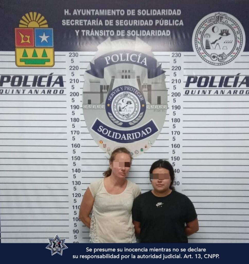 Capturan a dos mujeres en Playa del Carmen por extorsión y amenazas de muerte