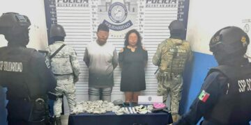Capturan a joven pareja con 86 dosis de drogas en Playa del Carmen  