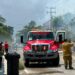 Incendio consume tres casas en Playa del Carmen