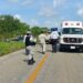 Tres personas mueren calcinadas tras choque en la carretera Playa del Carmen-El Tintal