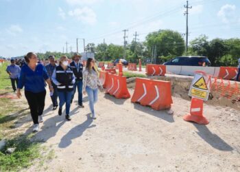 Inician trabajos de rehabilitación del Bulevar Riviera Maya