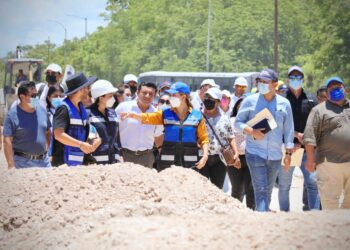 Supervisa Lili Campos vialidad de ‘Una obra por día’