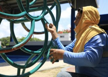 Con el programa “Una obra por día” se dignifican los espacios públicos