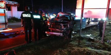 Muere mujer en choque automovilístico en Playa del Carmen