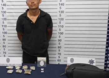 Detienen en Villamar I a presunto narcomenudista