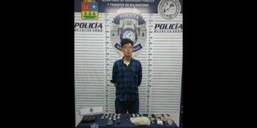 Hombre es detenido con 65 bolsitas de marihuana y diversas drogas