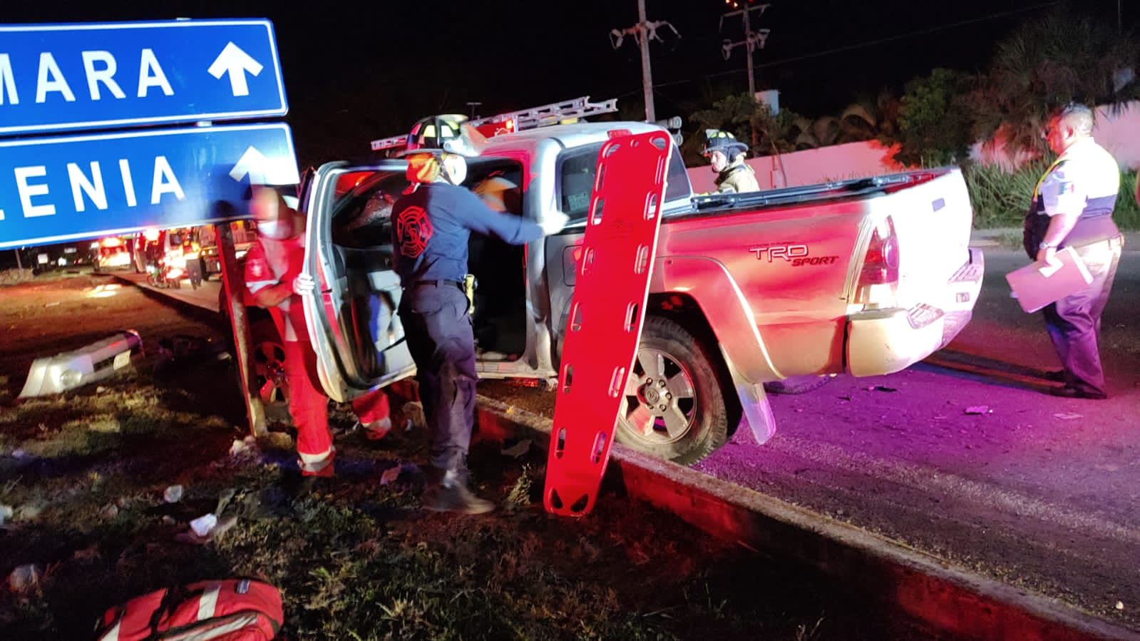 Muere mujer en choque automovilístico en Playa del Carmen