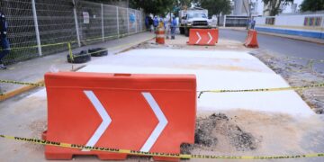 Avanza la construcción de pasos peatonales