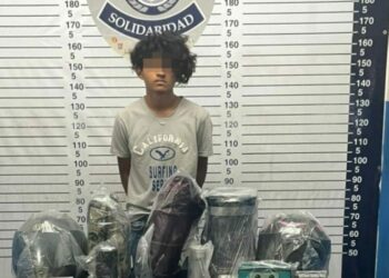 Un sujeto menor de edad fue capturado con artículos robados de una vivienda Colonia Ejido