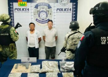 NARCOTAXISTA: Detienen a chafirete y a otros dos sujetos en operativo en Playa del Carmen