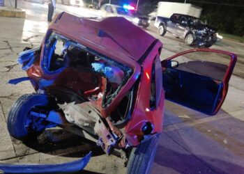 Aparatoso accidente vehicular deja un muerto en el Bulevar Playa del Carmen