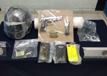 Capturan a presunto asaltante armado tras sufrir accidente en Playa del Carmen