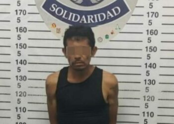 Con varias dosis de sustancias ilícitas, es detenido sujeto en Playa del Carmen