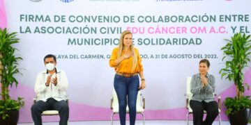 Gobierno municipal firma convenio con Educancer