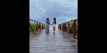 Presume Yalitza Aparicio su visita a la Riviera Maya