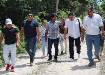 Visita dirigente Nacional de la CIOAC a “Los Faisanes” y “El Edén”