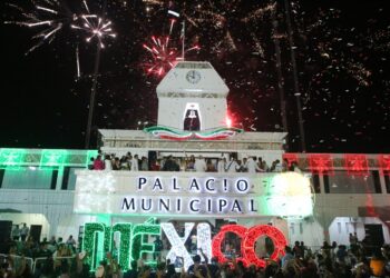 Con fervor cívico, en Solidaridad se conmemora el Grito de Independencia 