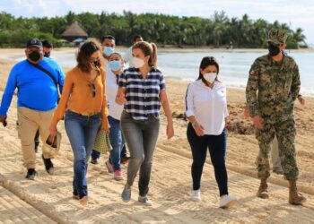 Lili Campos no permitirá cierre de playas públicas