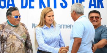 Apoya Lili Campos al sector pesquero de Solidaridad