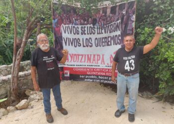 Alistan manifestación por el 2 de octubre en la colonia Colosio de Playa del Carmen