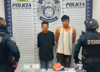 Capturan a dos con 150 dosis en Villas del Sol