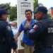Detienen a ‘grupo de choque’ enviado a agredir a manifestante en la Casa de los Abuelos de Playa del Carmen