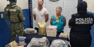 La abuelita del narco: doña Adoralida traía marihuana y cristal, sus nietos la tendrán que visitar en la cárcel