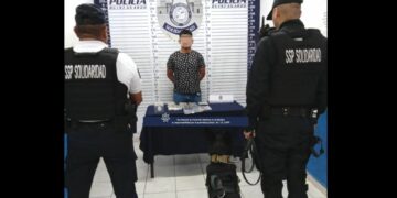 Menor de edad es detenido en posesión de diversas drogas en Solidaridad