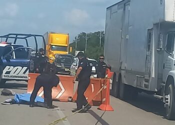Muere motociclista en accidente en la carretera de Playa del Carmen