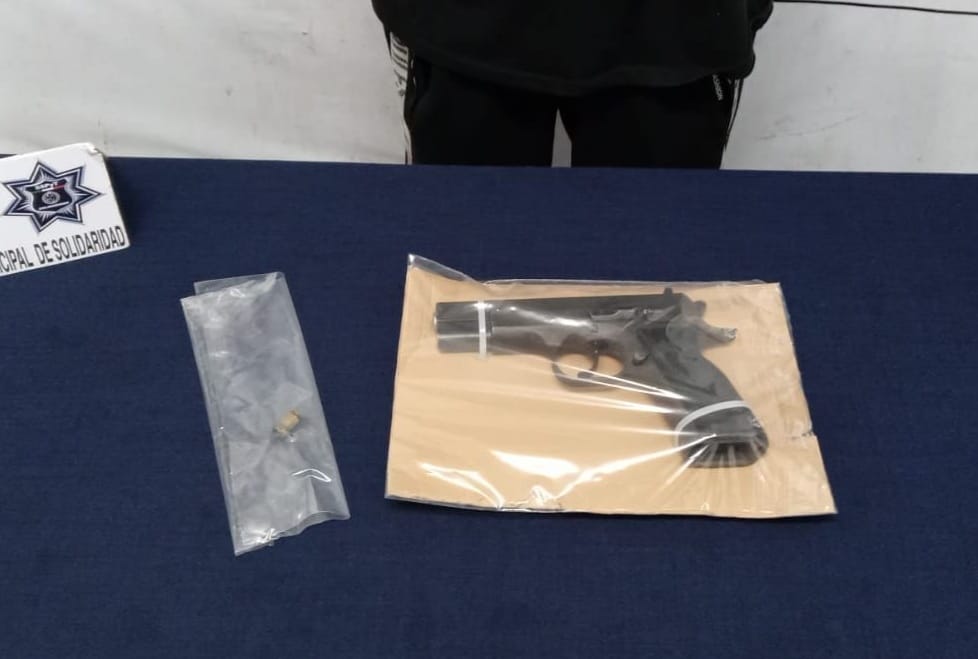 Playa del Carmen Detienen en flagrancia a presunto homicida