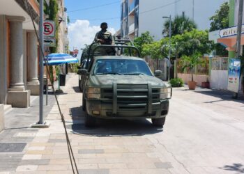 Reportan supuesto robo de nómina en el centro de Playa del Carmen 