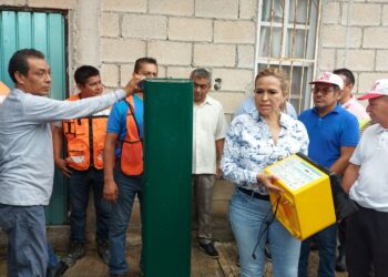 Retiran parquímetros de dos colonias de Playa del Carmen 