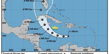Se forma la Tormenta Tropical Ian en el Atlántico