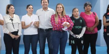Lili Campos refuerza el deporte entre la niñez