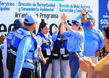 Lili Campos a favor de la cultura del reciclaje